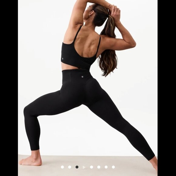 Athleta Elation Ultra High Rise 7/8 Tights Black 2X - Picture 3 of 12